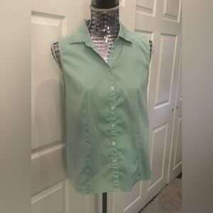 Charter Club Sleeveless button down Shirt